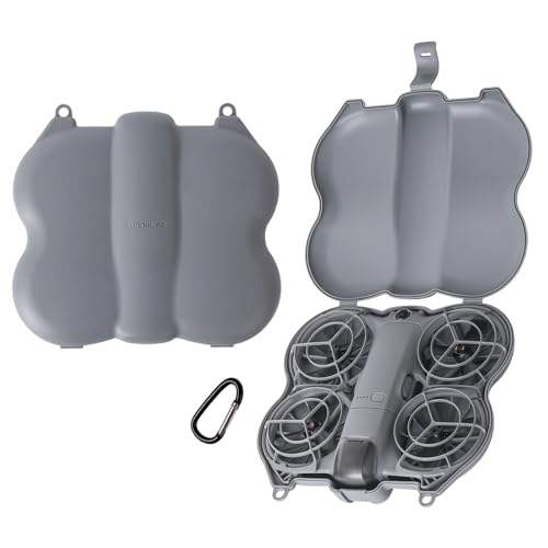 FSIDIWT Neo 2 Carrying Case, Portable Travel Case Protective Compact Storage Bag for DJI Neo 2 Drone Accessories (Grey)