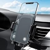 BONADA Handyhalterung Auto, 360° Drehbar Handy Halterung Auto, EIN-Knopf-Release handyhalterung Auto lüftung, handyhalter Fall für Alle Smartphones von 4 bis 7 Zoll, z.B Galaxy, Huawei, iPhone 14/13