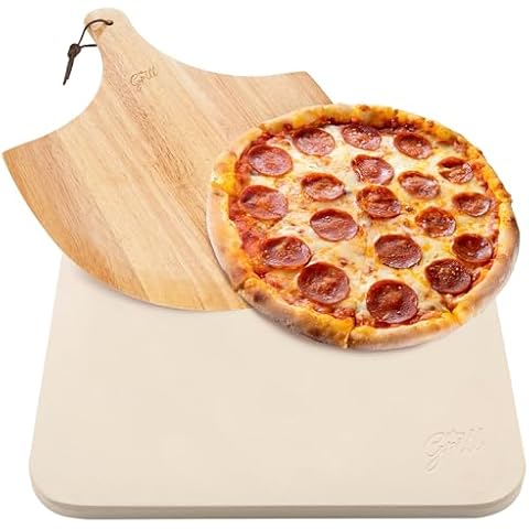 HANS GRILL Rectangular Pizza Stone Cover