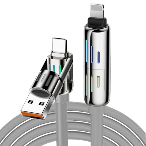 1 Pcs 4 in 1 Charging Cable, Multi Charger Cable [240W 2M] T