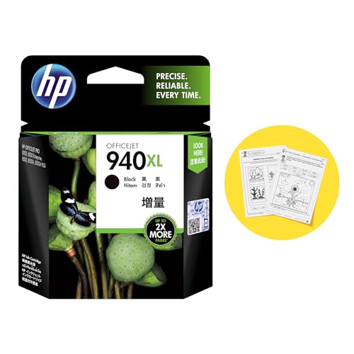 Image of HP 940XL Officejet Ink Cartridge, Black, Standard