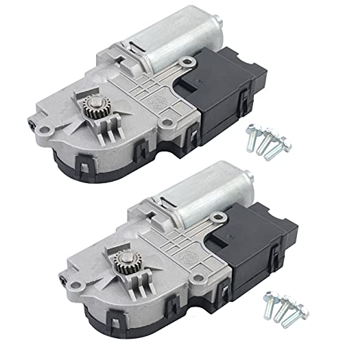 Image of 2 Pcs Sunroof Moon Roof Motor Replacement for Ford Explorer 2011-2017 Sport Utility Left and Right #BB5Z15790A BB5Z15790D