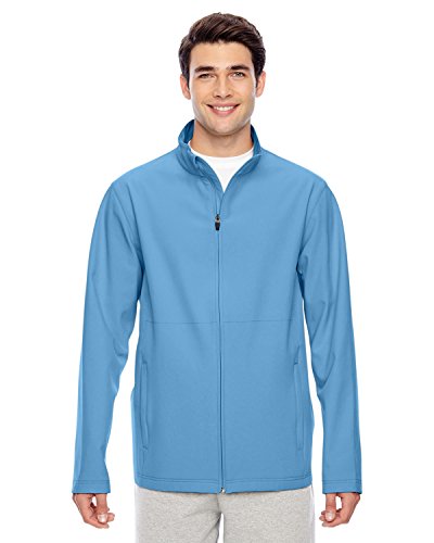 Team 365 Men's Leader Soft Shell Jacket 3XL SPORT LIGHT BLUE