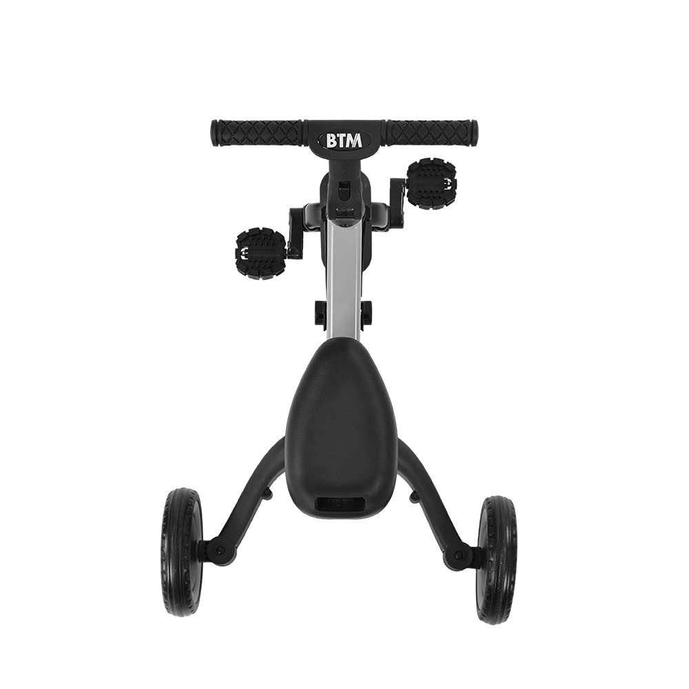 Amazon.co.jp: BTM 三輪車 足けりバイク 一台4役 ベビーカー かじとり