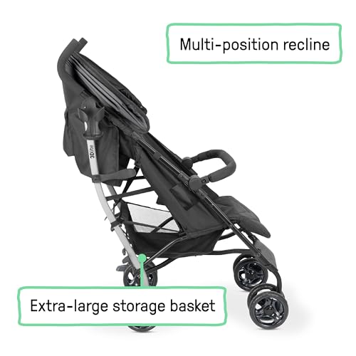 Image of Ingenuity 3Dlite Jewel Convenience Stroller - Lightweight Folding Stroller with Car Seat Compatibility, Extra-Large Canopy & Storage