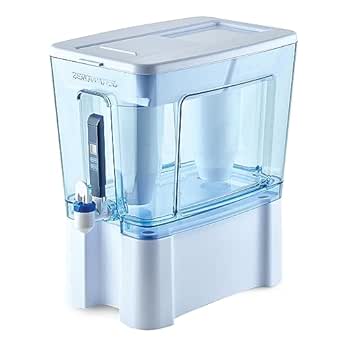 ZeroWater 52-Cup Ready-Read 5-Stage Water Filter Pitcher Dispenser with 5-Stage 0 TDS Zero Water Filter – IAPMO Certified to Reduce Metals, Chlorine, Lead, Chromium, and Forever Chemicals PFOA/PFOS