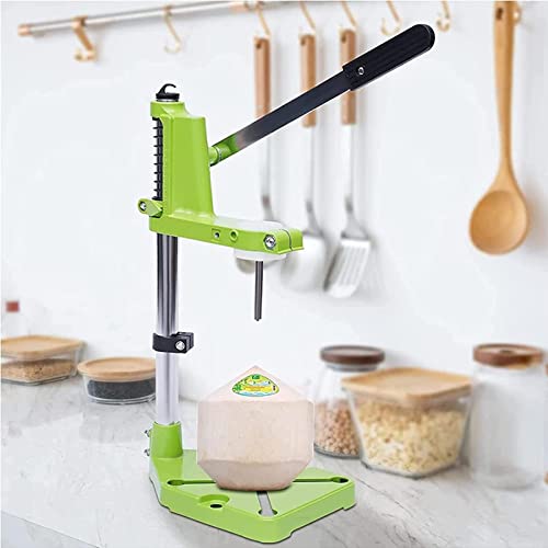 Abridor de coco de escritorio pequeño y extractor manual de agua 5