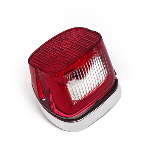 Feu arrière moto boîtier feu stop et couvercle de rechange pour custom Dyna XL