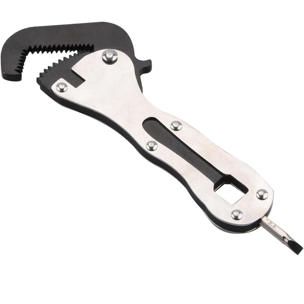 Nondk Micro Self Adjusting Wrench Multifunctional Stubby Pipe Self Adjusting Multifunctional Pipe Vise