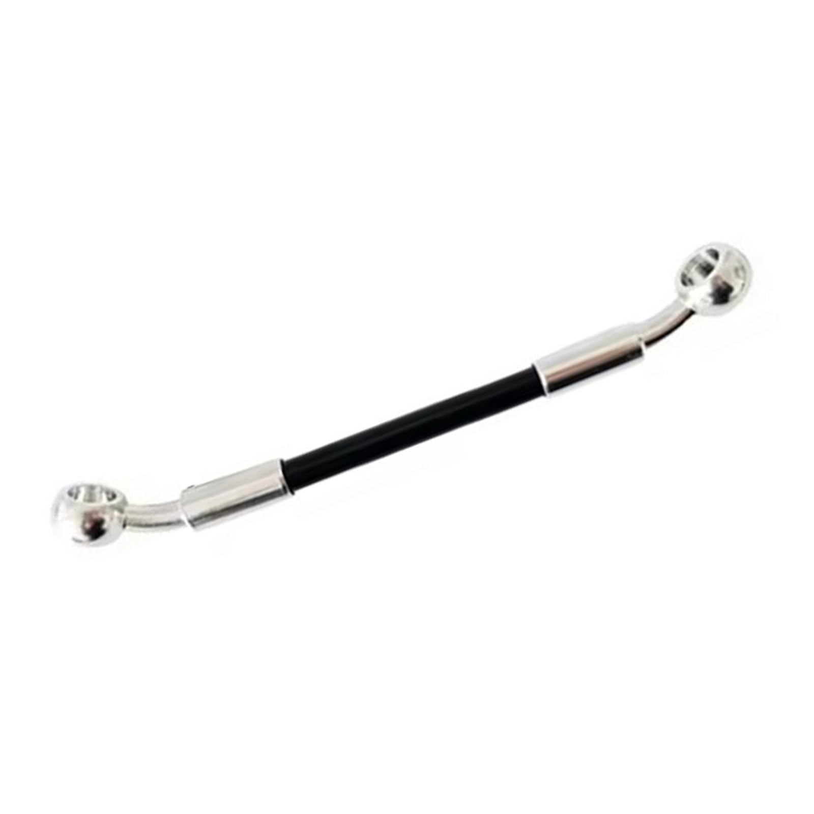 Shqxd One Color Hydraulic Brake Hose 10Cm-500Cm Motorcycle Stainless Steel Hydraulic Brake Hose Fittings Braided Oil Pipe M8 28°-28° Accessories(300Cm)