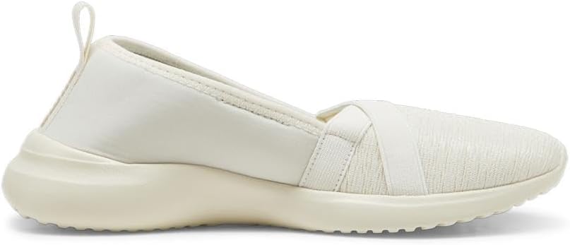 PUMA Women's Adelina Sneaker 6 Alpine Snow-puma Gold