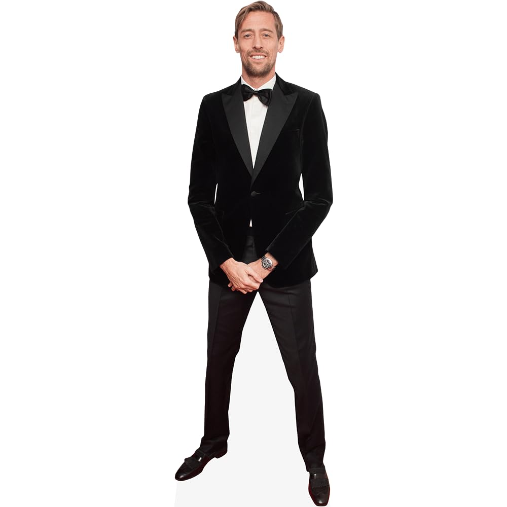 Celebrity Cutouts Mini Size Cutout Peter Crouch (Black Suit)