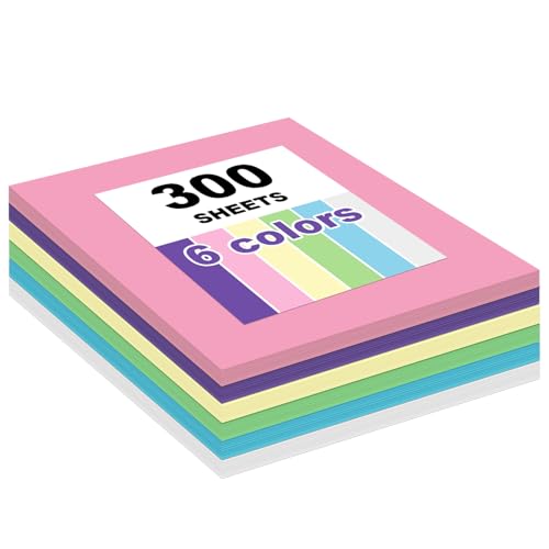 Papier coloré 80g pour loisirs créatifs et dessin au grand format 30,5x43,9 cm - 300 feuilles
