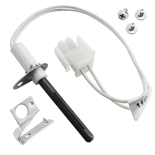 903110A 903110 Universal Furnace Hot Surface Ignitors With Plug Round Silicon Nitride Universal Hot Surface IgnitersKit Replacement for Nordyne Furnace Igniters 632504 632313 632313C FC047