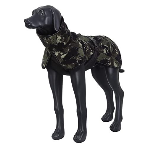 Rukka Pets Comfy Pile Jacket Jacke für Hunde Dunkel Grün 45