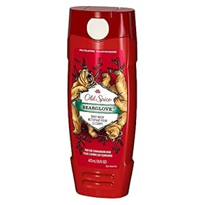 Old Spice Wild Collection Bodywash, Bearglove 16 oz (Pack of 2)
