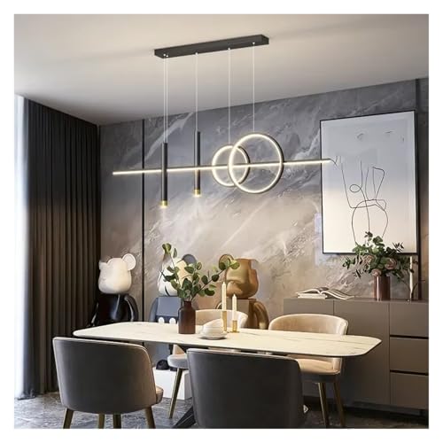 LED lustres de plafond modernes pour salle à manger et table de salon design minimaliste