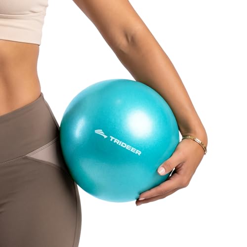 Image of Trideer Yoga Ball for Exercise, Pilates, Core & Balance Training, Stability Ball for Pregnancy & Birthing Prep, Physical Therapy, Daily Stretching, Office Chair for Active Sitting, Quick Pump Included