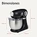 Imagen de Amazon Basics Batidora de pie