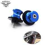 6mm Swingarm Spools Sliders For Yamaha FZ-09 850 Tripel MT-01 MT-09