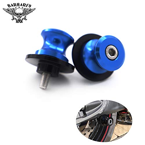 6mm Swingarm Spools Sliders For MT-09 FZ-09 FJ-09 XSR900 MT-10 FZ-10 MT-01 MT-03 YZF-R3 R25 R6 R1