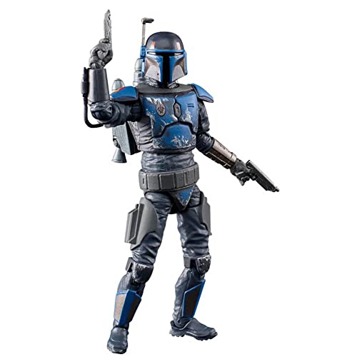 Star Wars Hasbro The Vintage Collection, MandalorianDeath Watch, Figurine Airborne Trooper The Clone de 9,5 cm, pour Enfants, dès 4 Ans F5630 Multicolore
