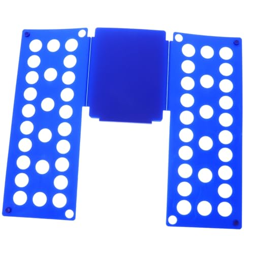 KOMBIUDA Folding Shirt Board Clothes Folder Laundry Folding Machine Strong Material Movable Ring Space-Saving Design Random Style