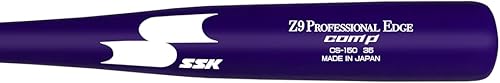 Miniatura 56 de SSK Z9 Professional Edge Comp Coaches - Bate de madera Fungo de 33 pulgadas, 35 pulgadas, 37 pulgadas, béisbol y sóftbol, más de 22 colores, Negro