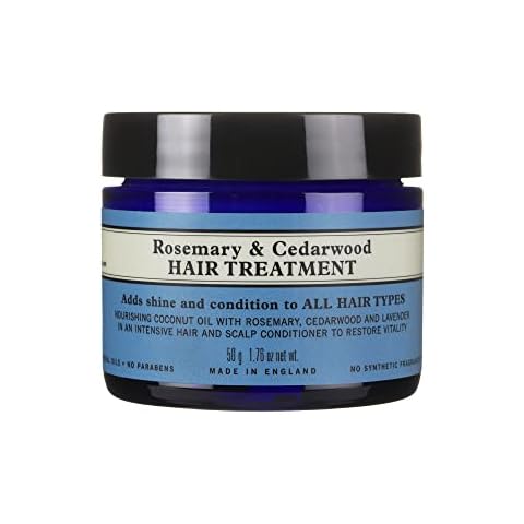 Neal’s Yard Remedies | Rosemary and Cedarwood Hair Treatment | Vegan Organic Ingredients | Adds Shine and Condition to All Hair Types | 50g Cover