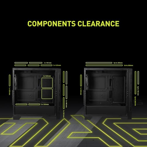 Image of MSI MAG Forge 321R Airflow - Premium Mid-Tower Gaming PC Case + MSI MAG A650BE, Semi-Modular Compact 650W ATX Power Supply, 80+ Bronze