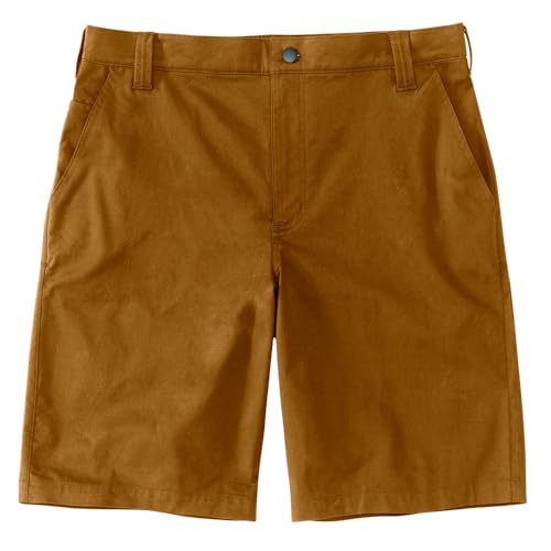 Carhartt 105271BRN-34W Men'S 105271 Force® Relaxed Fit Twill 5 Pocket Work Short cover