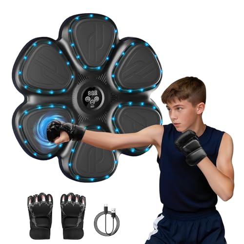 Jubilin Music Boxing Machine mit LED Licht, Elektronische...