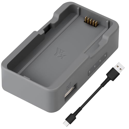 Chargeur de batterie USB pour 2 caméras hub de recharge rapide en ABS haute résistance