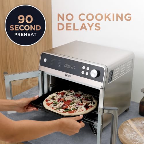 Ninja French Door Premier Air Fry Oven with Cutting Board, Steel, FO103 by Ninja - Used condition - Image 6