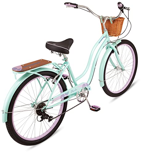 Schwinn S8267AZ Perla Deluxe Adult Beach Cruiser Bike, Men And Women thumb #2