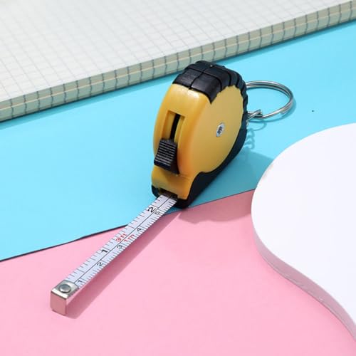 Cinta métrica retractil mini con llavero SEWACC miniatura 5