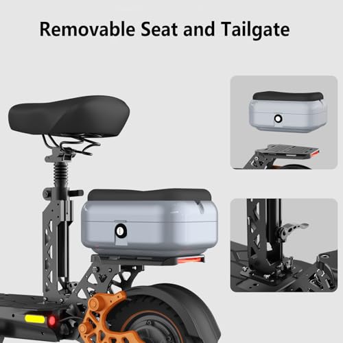 M5 Pro Electric Scooter, 1600W Brushless Motor, Range