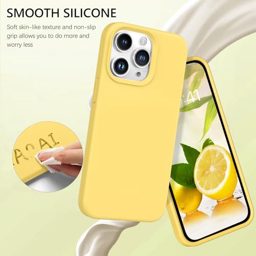 Coque iPhone 15 Pro Max silicone liquide premium doublure microfibre douce - 2