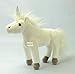 Zaloop Unicornio de peluche de aprox. 30 cm, cuerno de peluche 83