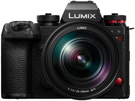 Panasonic LUMIX S1II Full Frame Mirrorless Camera, With 24-105mm ...
