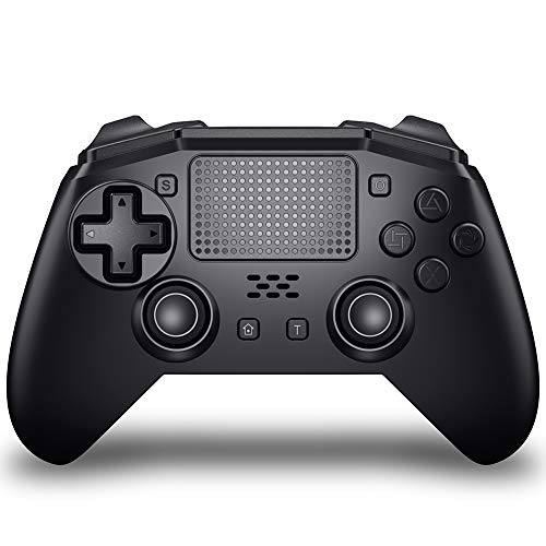 ALIENGT Wireless Controller para PS4 controlador para Playstation 4 Bluetooth Gamepad Dual Shock 4 con Joystick Turbo 6 ejes Gyrosko 3,5 mm Kopfhöreranschluss compatible para PS4/PS4 Silm/PS4 Pro/PS3