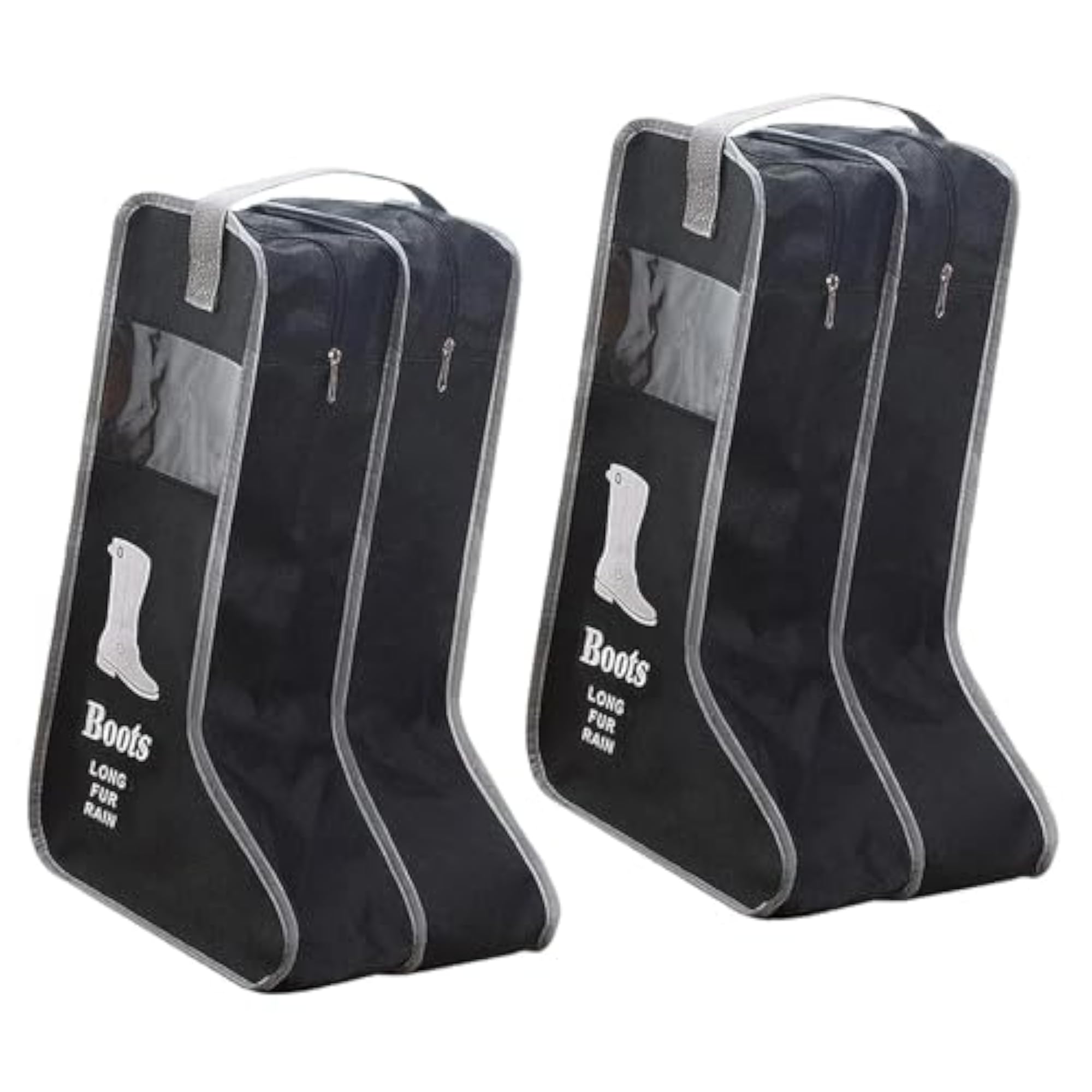 2 Pieces Boots Storage Bags Long Boot Shoe Organizer
