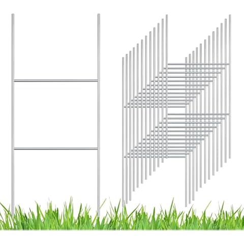 LATERN 12Pcs Heavy Duty Yard Sign Stakes Cover