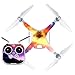 GzxLaY Pegatina de Piel de Vinilo Estilo Cielo Estrellado Compatible with dji Phantom 4 Drone y Control Remoto 0064 Quadcopters Accesorios de Piezas