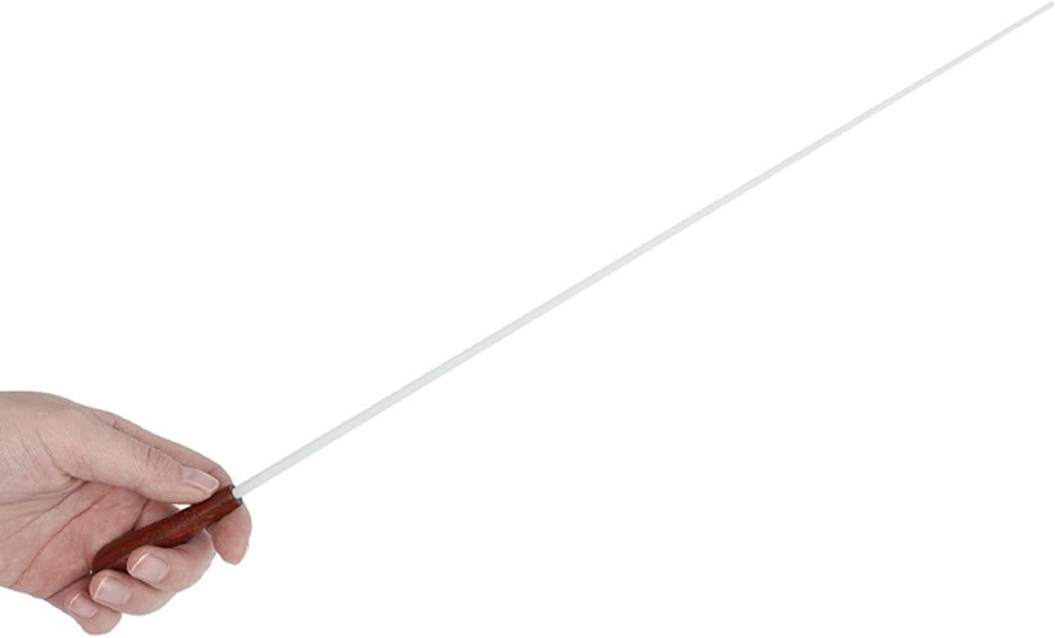 Music Conducting Baton Professional Orchestra Conductor Baton Solid Spruce Wood with Resin Tip Comfortable Grip for Band Choir Symphony Performance Includes Storage Box