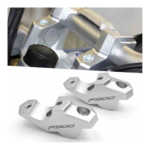 Adaptador abrazadera manillar F900XR con extensor de clip para mayor control 2