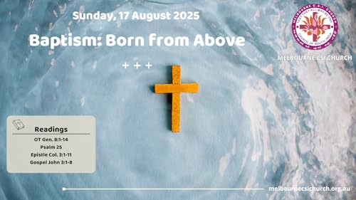 Sermon - 17 August 2025 - Baptism: Born from Above