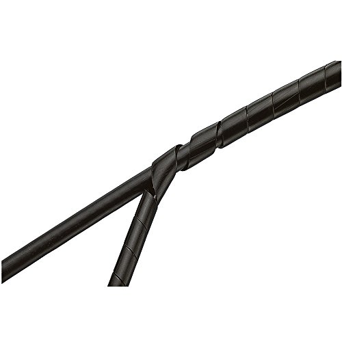 Panduit T100R-CY Spiral Wrap, Fire Resistant Polyethylene, Natural (100-Foot)