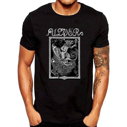 Photo de Tee Ulver Wolf Herren Mens T Shirts