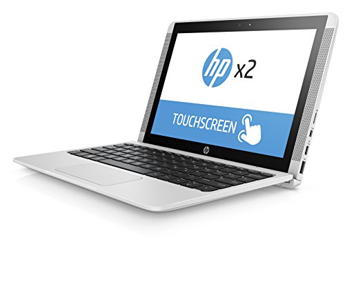 HP x2 (10-p000ng) 25,7 cm (10,1 Zoll / WXGA IPS) Convertible Laptop (2in1 Notebook + Tablet. Intel Atom x5-Z8350, 2 GB RAM, 32 GB eMMC, Intel HD-Grafikkarte 400, Windows 10 Home 64) weiß